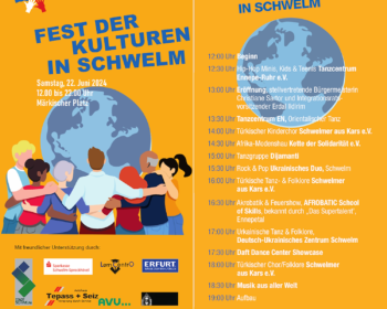 Fest der Kulturen 2024 Programmflyer